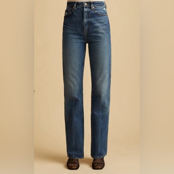 KHAITE Denim - KHAITE Danielle Jean in Lincoln Size 25